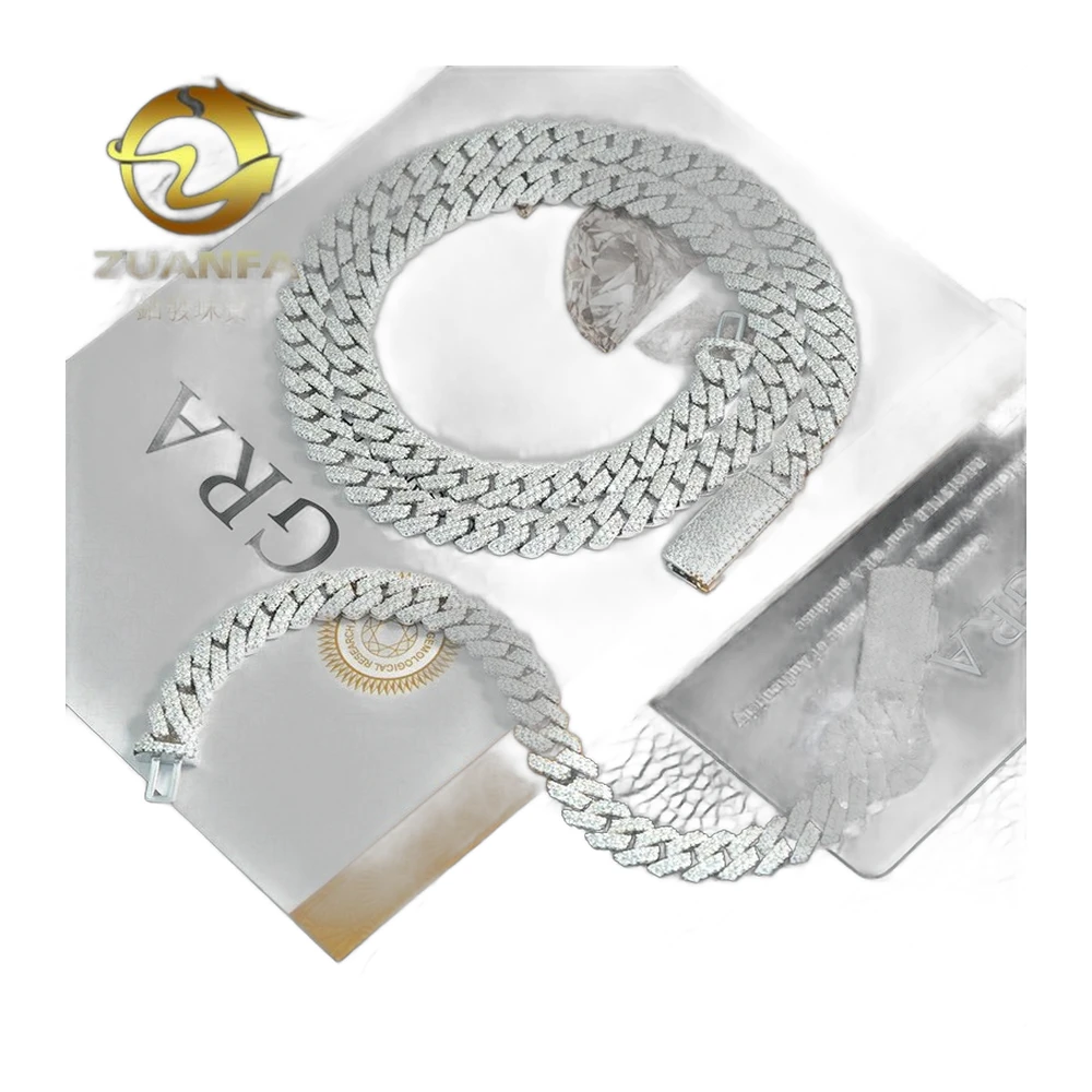 Iced-Out Cuban Link Chain