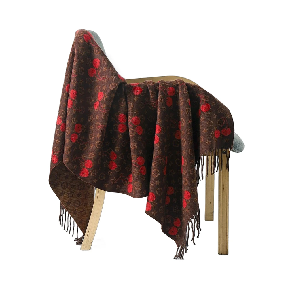 Louis Vuitton Cerises Monogram Scarf