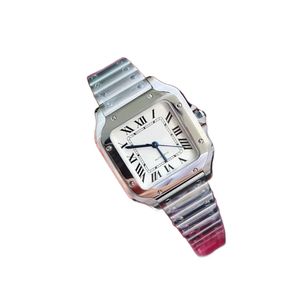 Cartier Square Roman Dial Automatic Watch