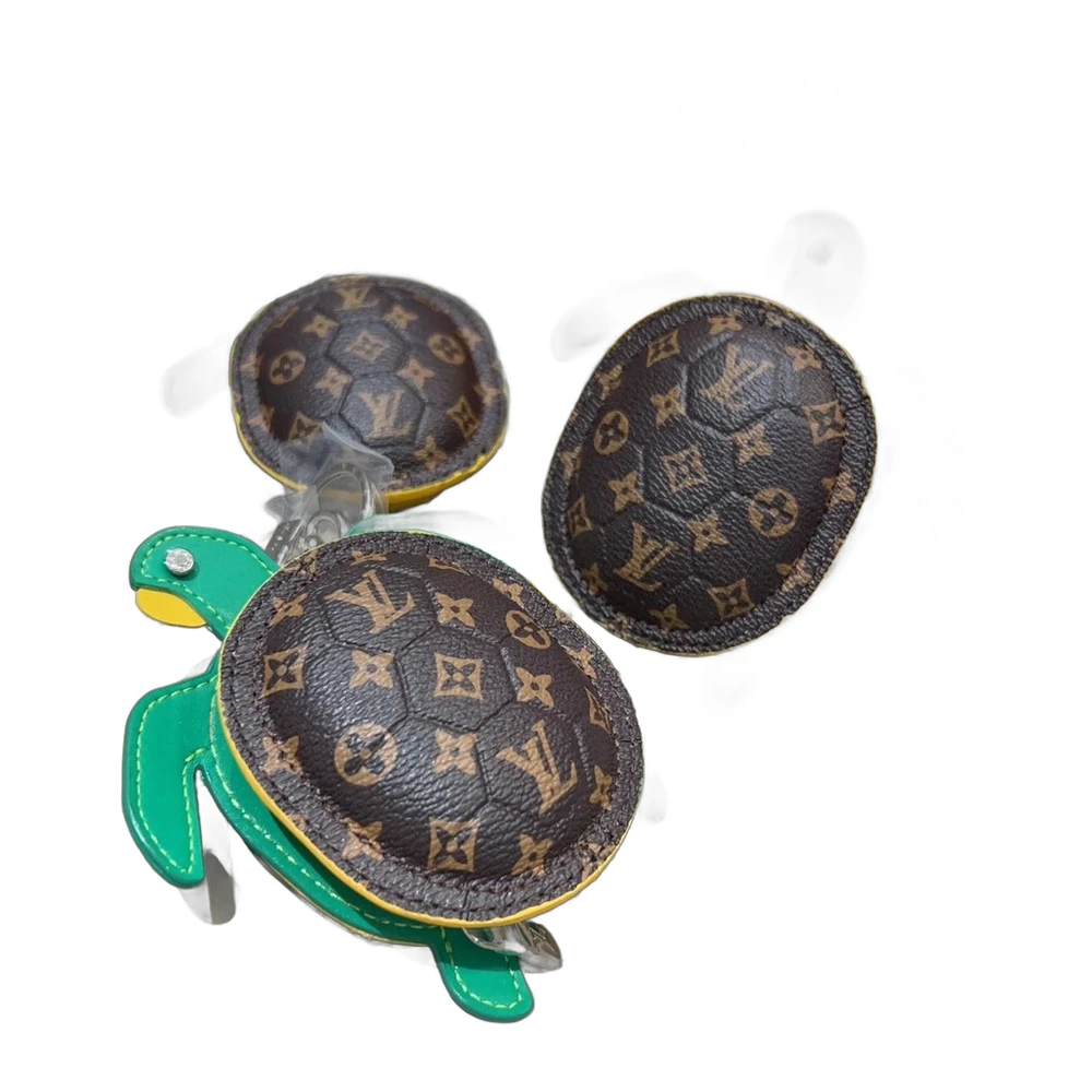 Louis Vuitton Monogram Turtle Coin Purse Charm
