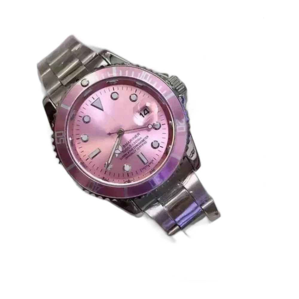 Rolex Pink Dial Diver Watch