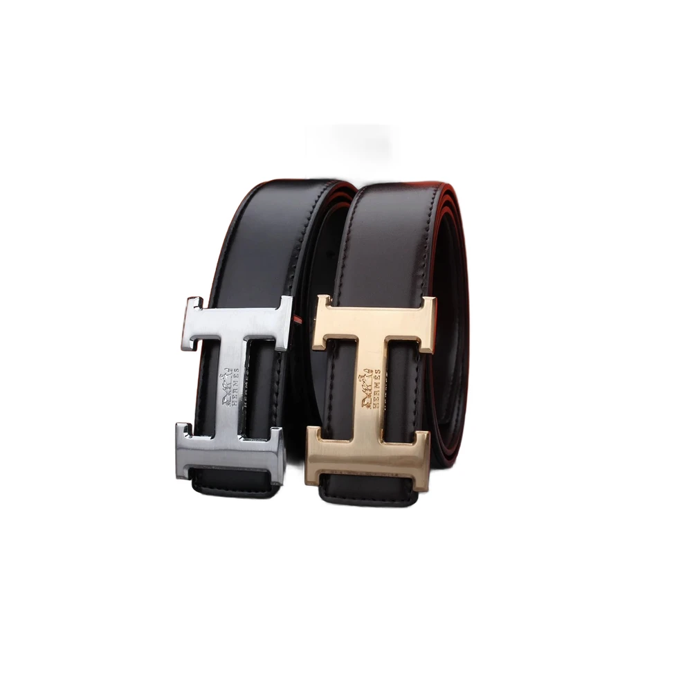 Hermes H-Buckle Reversible Belt