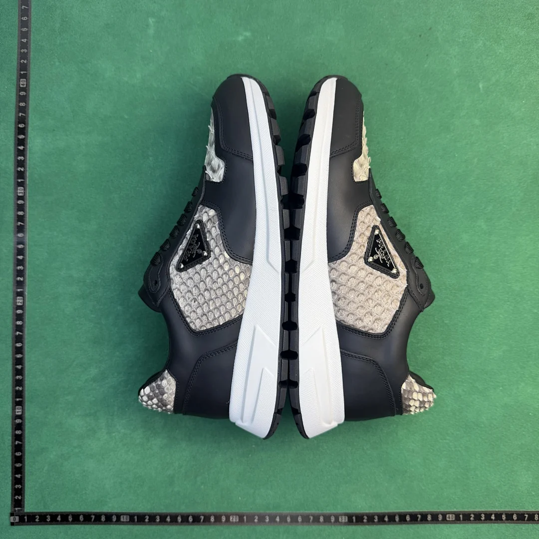 Prada Python Leather Sneaker