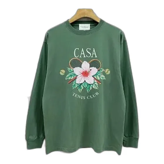Casablanca Casa Tennis Club Long Sleeve Tee