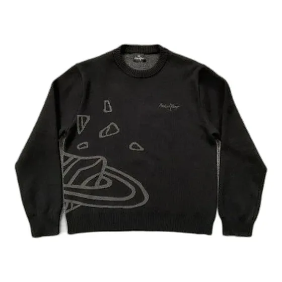 Broken Planet Star Graphic Knit Sweater