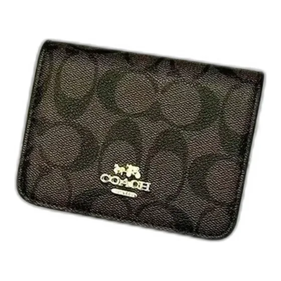 Coach Signature Card Case