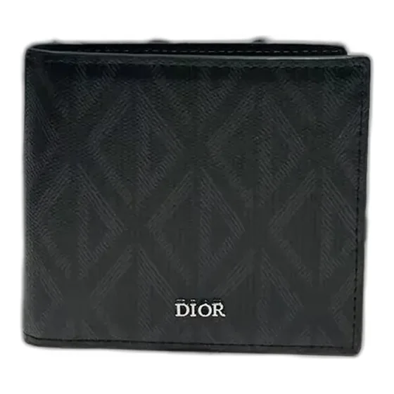 Dior Oblique Jacquard Bi-Fold Wallet