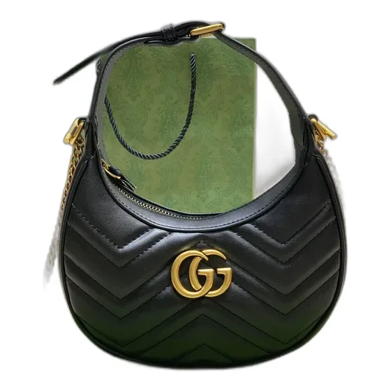 Gucci GG Marmont Half-Moon Mini Bag