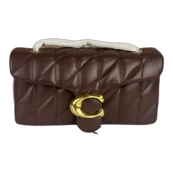 Quilted Chain Flap Shoulder Bag