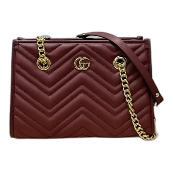 Gucci GG Marmont Matelasse Chevron Tote