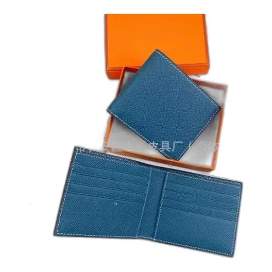 Hermes Compact Bifold Leather Wallet