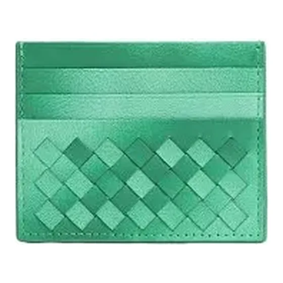 Bottega Veneta Intrecciato Woven Card Holder
