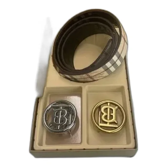 Assorted Burberry Belt & Wallet Accessories