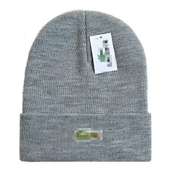 Lacoste Crocodile Logo Beanie