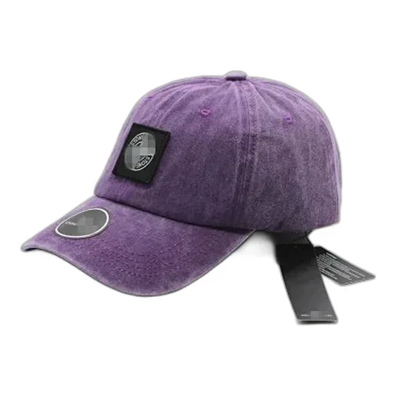 Stone Island Compass Logo Washed Baseball Cap