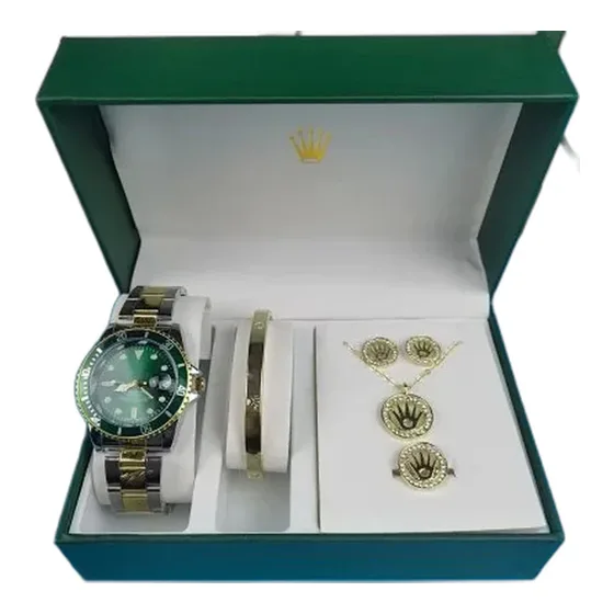 Rolex Watch and Jewelry Gift Set