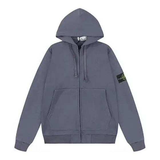 Stone Island Compass Badge Full-Zip Hoodie