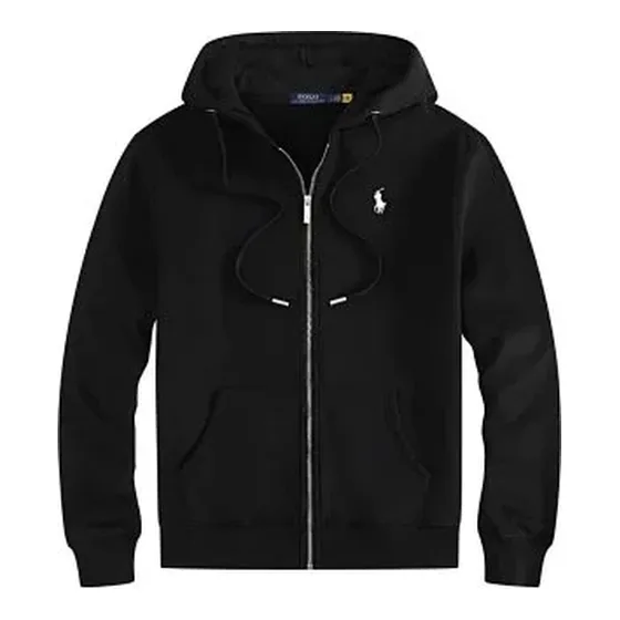 Lacoste Striped Quarter-Zip Knit Sweater