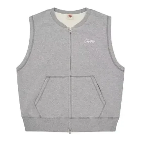 Corteiz Script Logo Zip-Up Hoodie