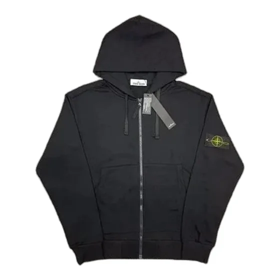 Stone Island Compass Badge Zip Hoodie