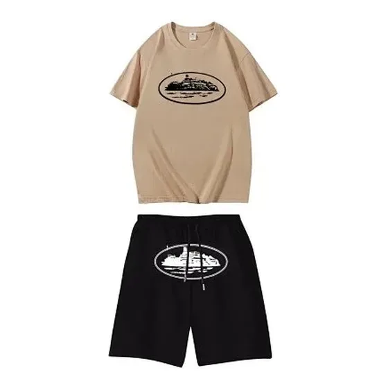 Corteiz Alcatraz Tee and Shorts Set