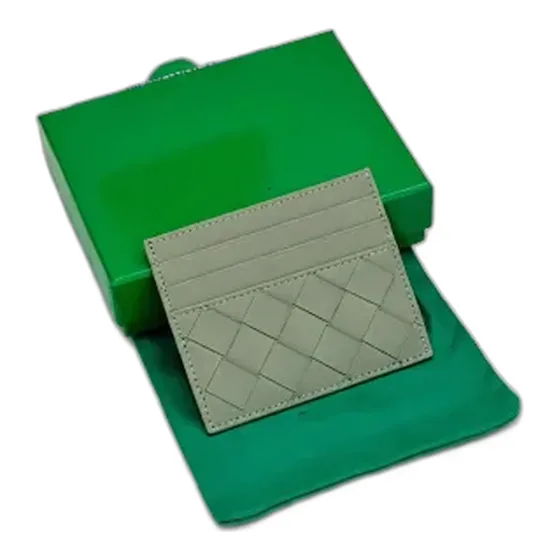 Bottega Veneta Intrecciato Woven Card Holder