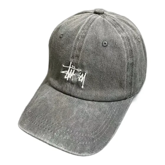 Stussy Stock Logo Washed Baseball Cap