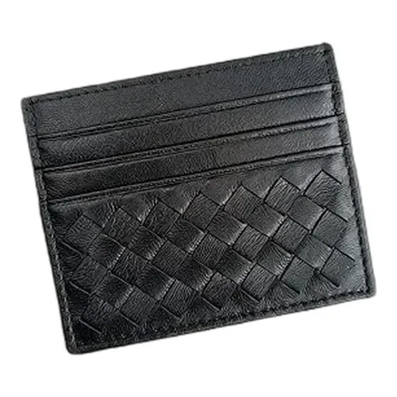 Bottega Veneta Intrecciato Woven Card Holder
