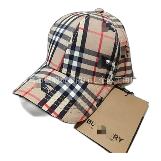 Assorted Burberry Check Hats