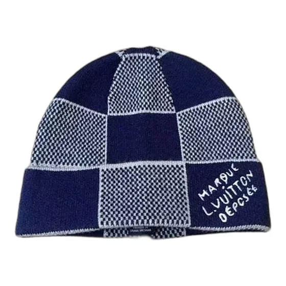 Louis Vuitton Damier Knit Beanie