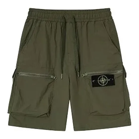 Stone Island Compass Badge Cargo Shorts