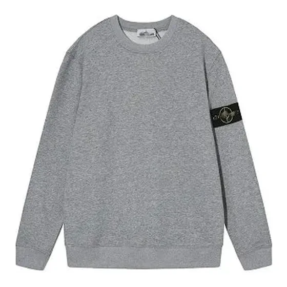 Stone Island Compass Badge Crewneck Sweatshirt