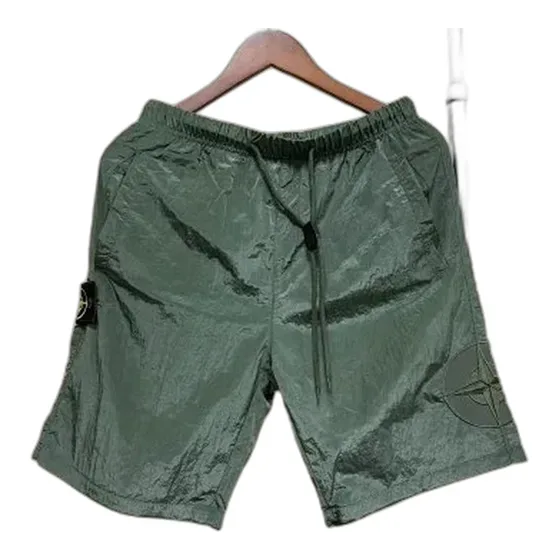 Stone Island Compass Badge Nylon Shorts