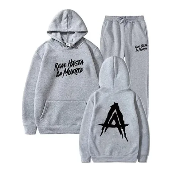Corteiz Alcatraz Oval Logo Hoodie & Shorts Set