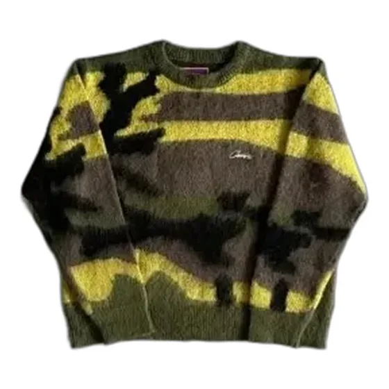 Corteiz C-Star Mohair Knit Sweater