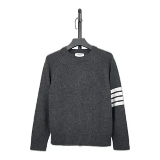 Thom Browne 4-Bar Crewneck Sweater