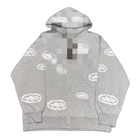 Corteiz Alcatraz Allover Print Zip Hoodie Tracksuit