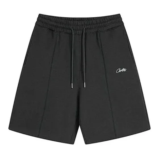 Corteiz Script Logo Fleece Shorts