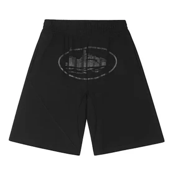 Corteiz Alcatraz Oval Print Shorts