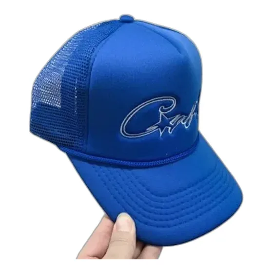 Corteiz Script Logo Trucker Cap