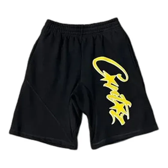 Corteiz Star Embroidered Denim Shorts