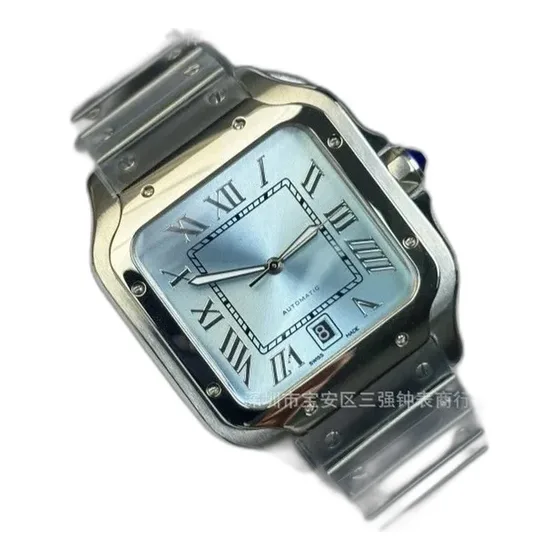 Cartier Square Roman Dial Automatic Watch