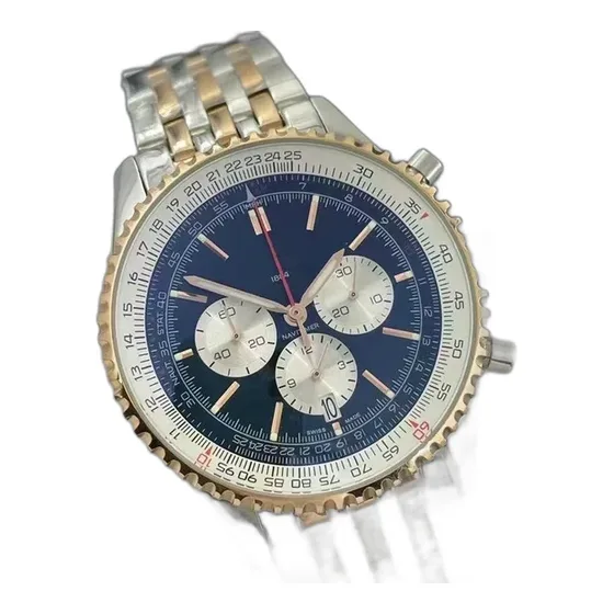 Breitling Stainless Steel Chronograph Watch