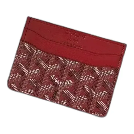 Goyard Chevron Card Holder