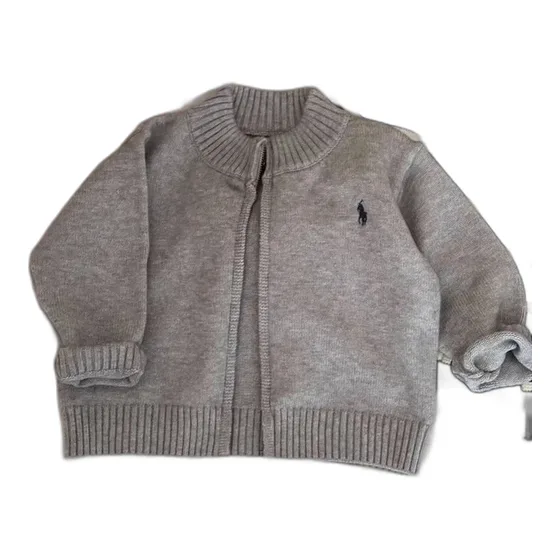 Ralph Lauren Kids Polo Zip Knit Cardigan