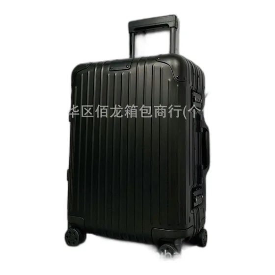 RIMOWA Grooved Aluminum Hardshell Luggage