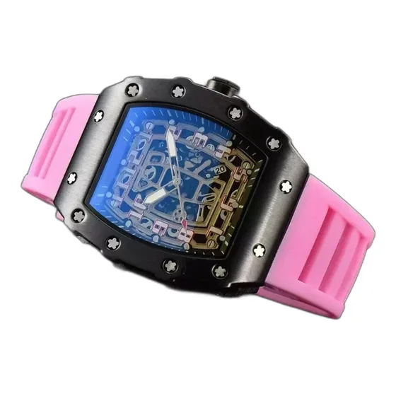Richard Mille Skeleton Tonneau Barrel Watch
