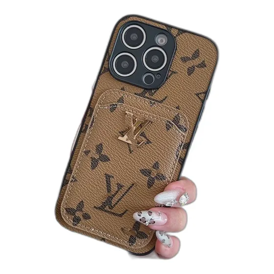 Louis Vuitton Monogram Card-Slot Phone Case