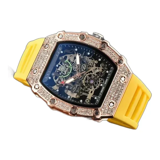 Richard Mille Skeleton Barrel Automatic Watch