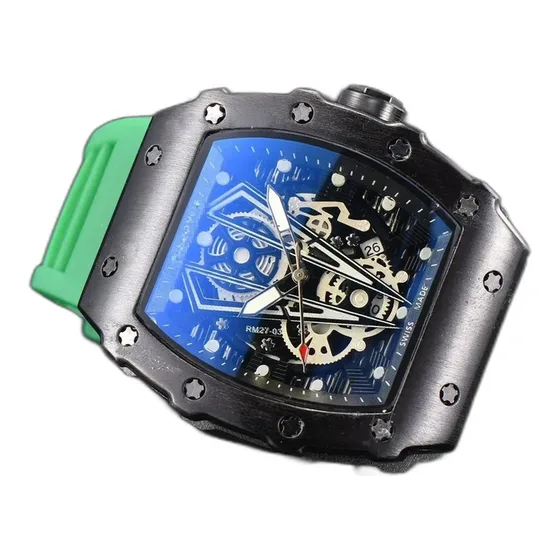 Richard Mille Tonneau Skeleton Quartz Watch